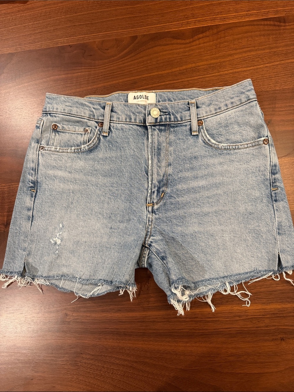 AGOLDE Sophie cut off shorts Sz 27